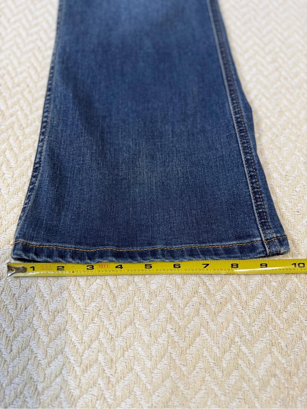 Vigoss Jagger Mid Rise Bootcut Jeans 32 P01957A Classic Wash - Picture 12 of 14